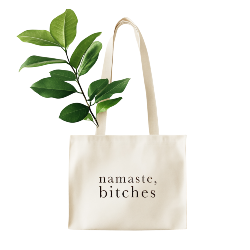 Tote Bag "Namaste Bitches" - Imagen 2