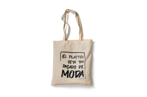 Tote Bag "El plástico esta tan pasado de moda"